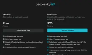 what is perplexity pro