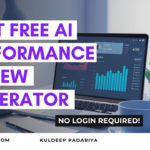 Best Free AI Performance Review Generator – No Login Required!